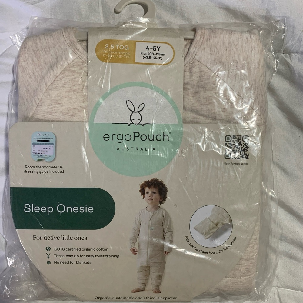 ergoPouch Australia Sleep Onsie 2.5 TOG 4-5Yrs